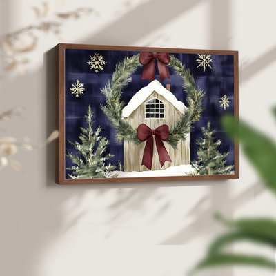 Chirstmas Art-DCCLXIX -Framed Print - Restickable