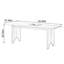 Table longue classique en bois de cerisier durable-106849401