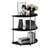 Nerice 31.1'' W Metal Shelving Unit