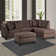Safeer 3 - Piece Upholstered Sectional