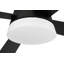 Ventilateur de plafond encastré à DEL à 4 pales 52 po avec ensemble d'éclairage inclus Meddler-53495351