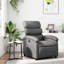 Fauteuil inclinable vidaXL, dossier / repose-pieds réglable, cuir-97814416