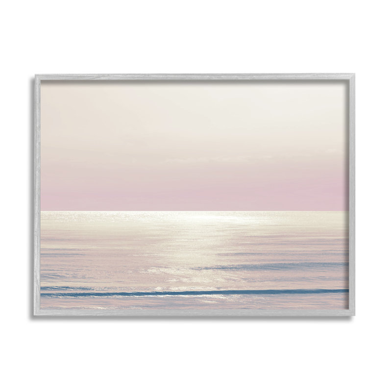 «Pastel Ocean Horizon» par Maggie Olsen, H 16 po x l 20 po x P 1,5 po, Estampe numérique Farmhouse