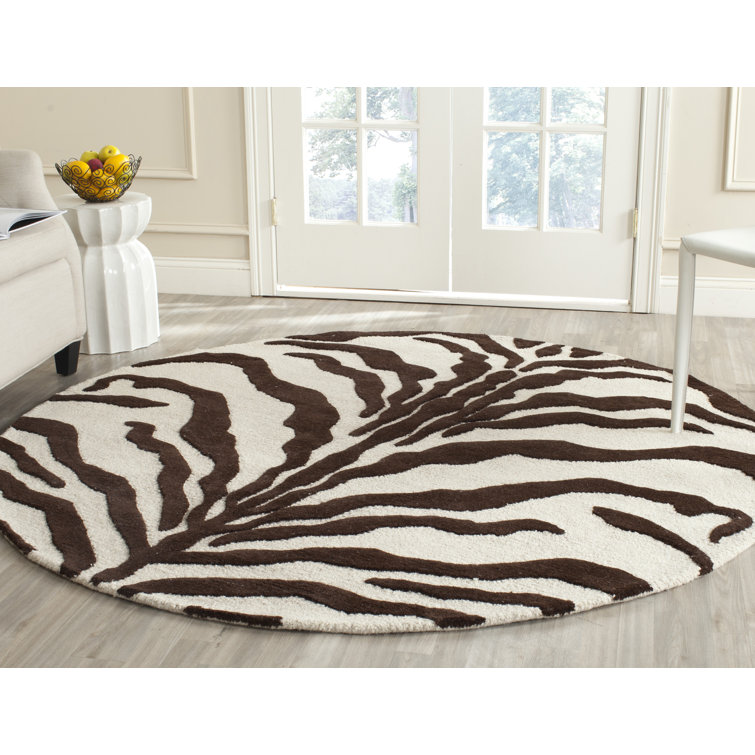 Cambridge Hand Tufted Wool Animal Print Rug