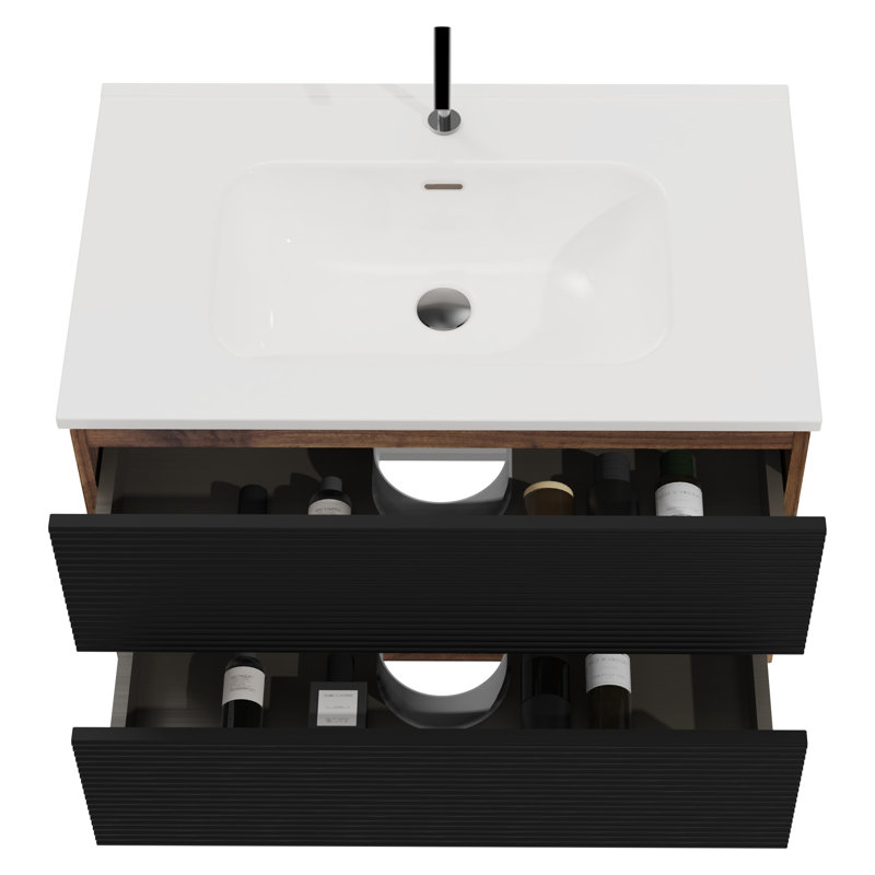 Meuble-lavabo de salle de bain Modern, 30"