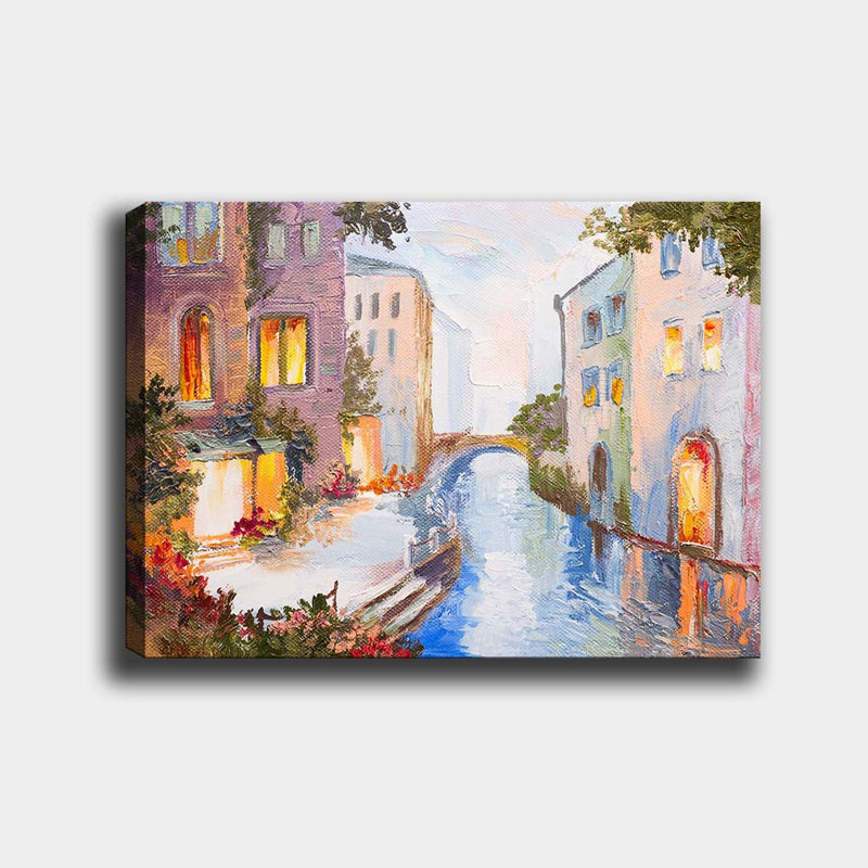 Peinture sur toile tendue
