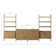 Sideboard And Bookcase Set Entertainment Center