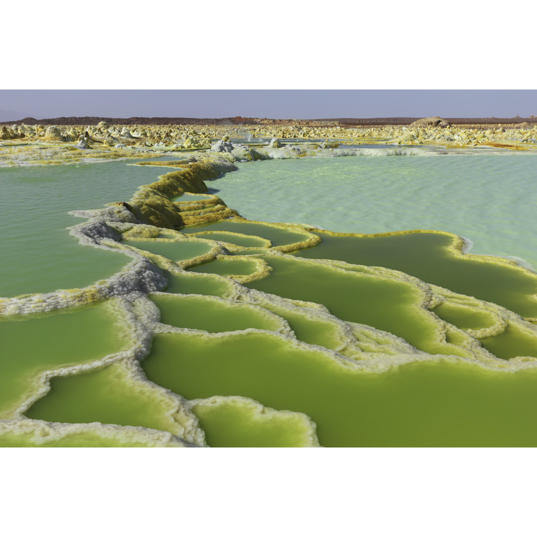 Dallol Volcano, Äthiopien - Kunstdrucke auf Leinwand