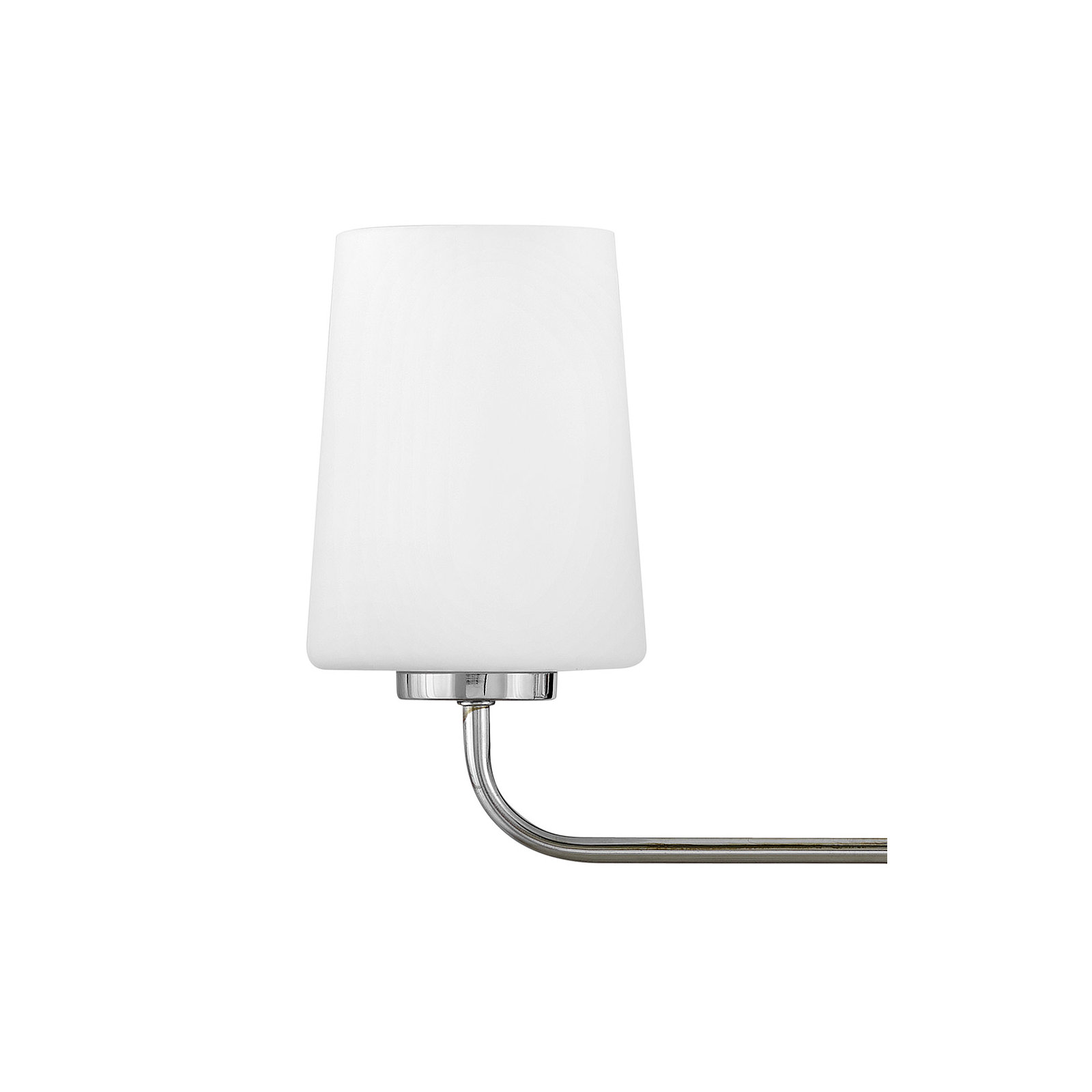 Fitz 3 Light Frosted Dimmable Vanity Light, Chrome