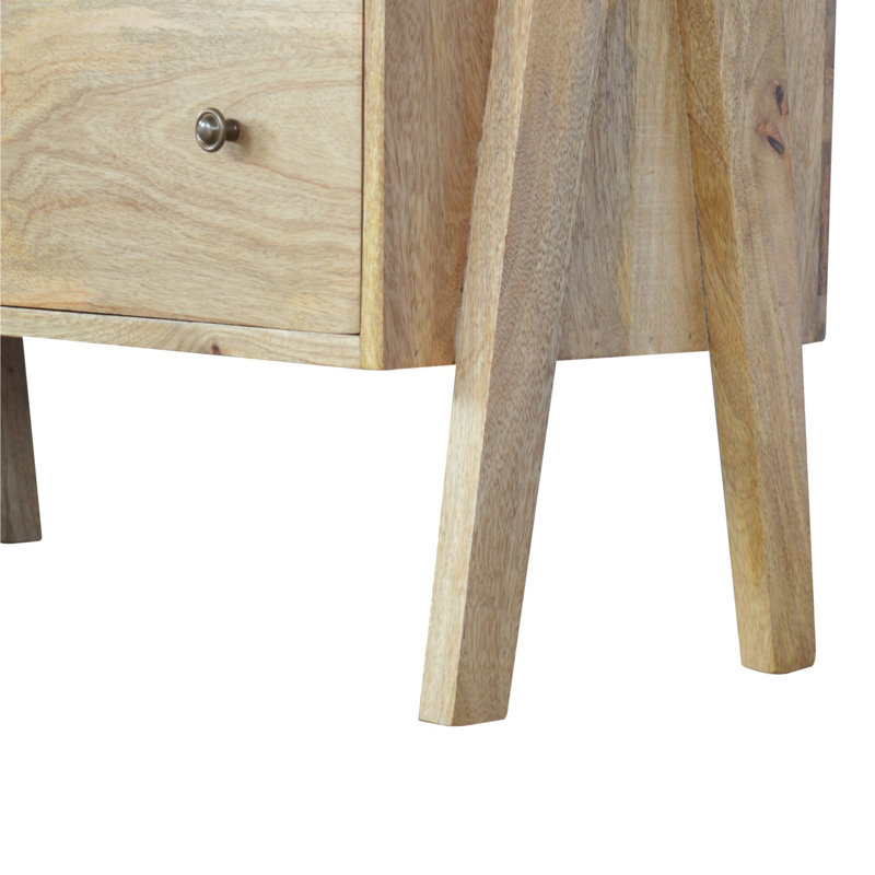 Gary Solid Wood 75cm W 3 - Drawer Chest of Drawers