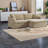 Large Sofas, Chenille 86 Inch Wood Frame, Modern Chaise for Home