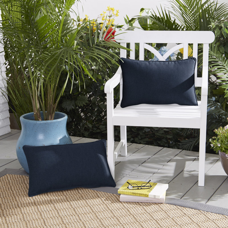  Housse et insert de coussin d'extérieur pour l'extérieur, 12 po x 18 po