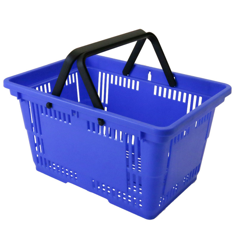 Shopping Basket (12 Per Pack), Blue