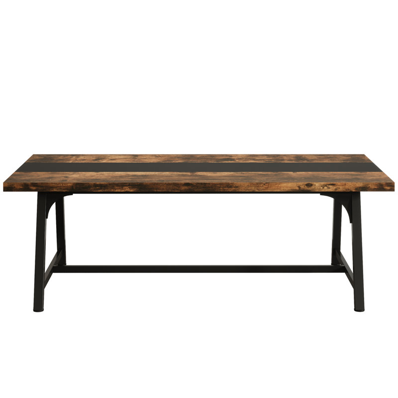 Bureau de direction de 70,87 po (sans la chaise), Brun