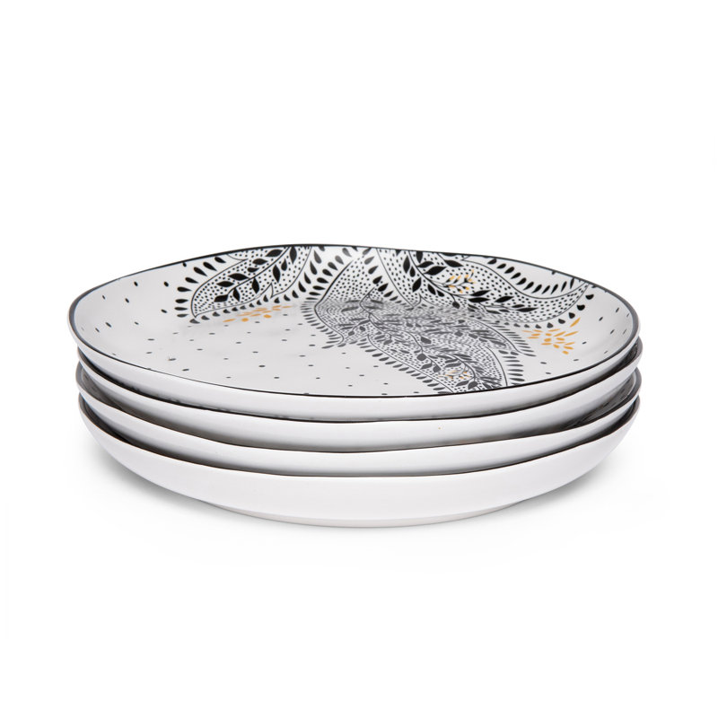 Sara Miller, Artisanne Noir - Salad Plates