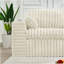 Luxury Ribbed Chenille Upholstered Modular Sectional Sofa With Ottoman For Ultimate Comfort And Flexible Layouts.-1056282104
