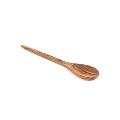 Ustensile cuillère 14 po en bois d'acacia Ironwood pour cuisiner et servir