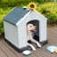 Niche pour chien isolée en plastique Deisi-87911470-87911468