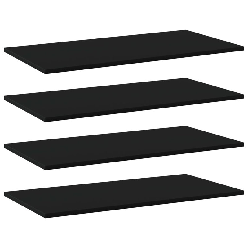 Dellar 1.5cm H x 80cm W Floating Bookcase, White, 1.5cm H x 80cm W x 40cm D