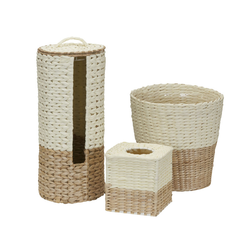 Ensemble de bain, Brun clair / crème
