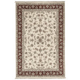 Hand Woven Silk and Wool Oriental Area Rug