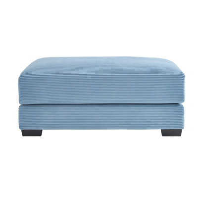 Blue Velours côtelé 28 avec design ergonomique, matériaux et solutions de sièges flexibles: accoudoirs très larges avec option profonde