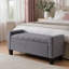 Jade Upholstered Ottoman Storage Bench-113911393