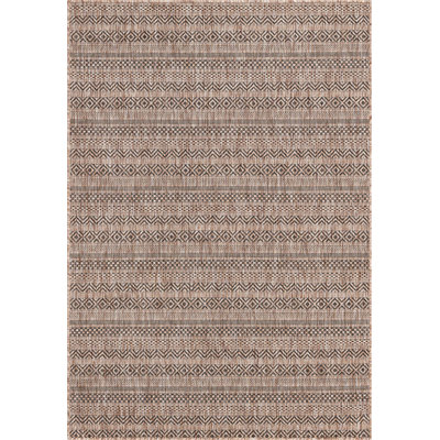 Tapis d'extérieur scintillant brun clair
