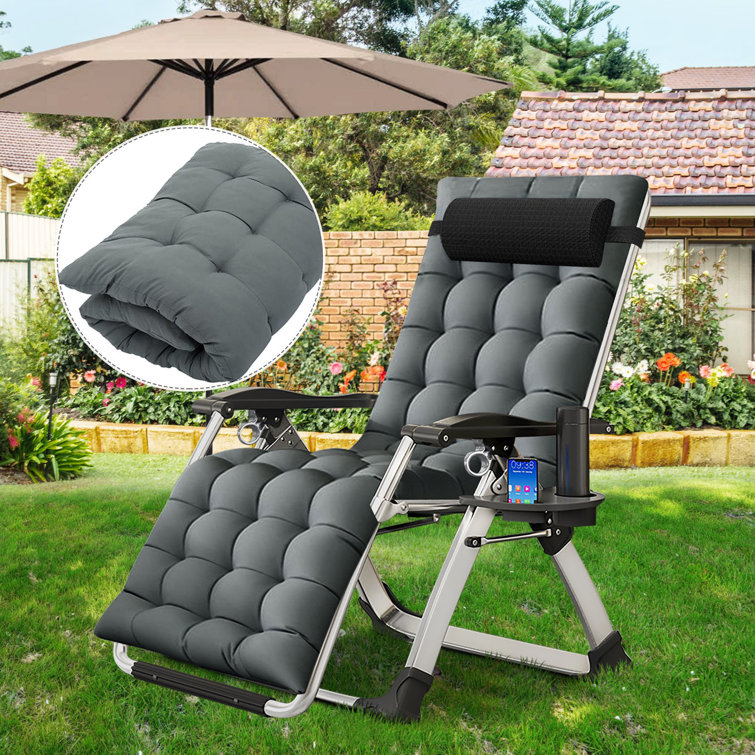 Original Zero Gravity Chair Cushion for Arm Rest: Folding Antigravity  Recliners, Outdoor and Lawn Loungers, Reclining Patio Lounge Chairs,  Armrest