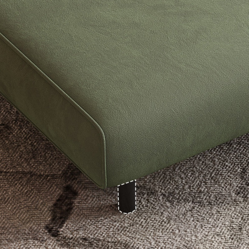 Wabi-Sabi Solid Wood Foldable Sofa, Green