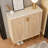 Entryway Shoe Storage Cabinet with Open Bottom Space Organizer-806751035