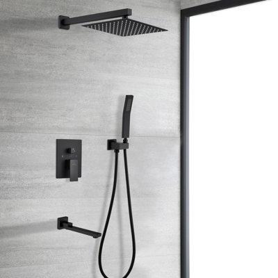 Système de douche complet avec valve brute