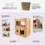 Maison pour chat Petique's Feline Penthouse