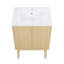 Meuble-lavabo autoportant 24 po Bosse en chêne naturel avec comptoir Bosse-105940855-121676151-105940853