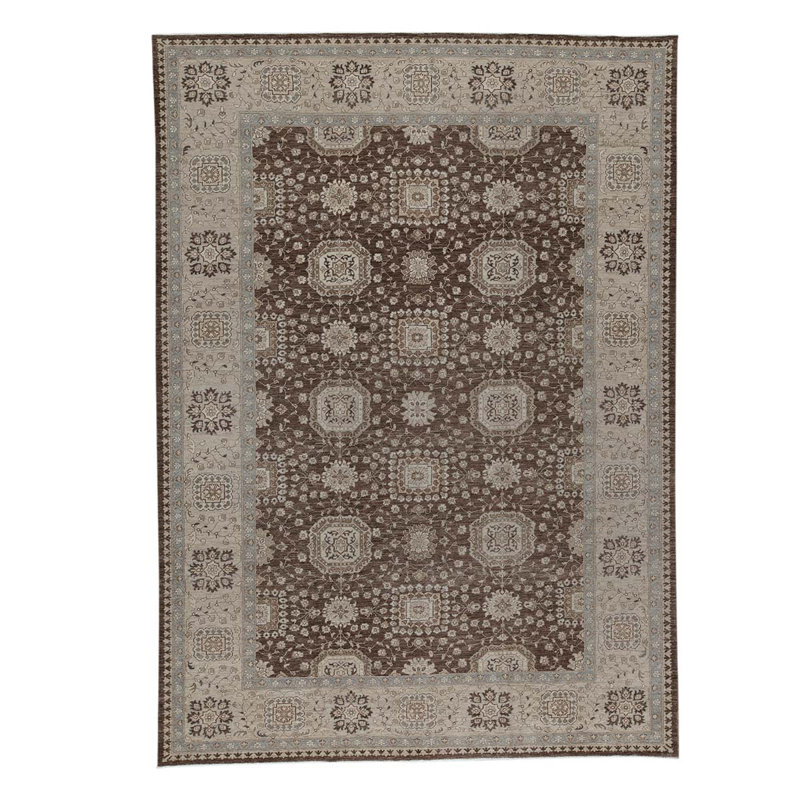 Handmade Wool Oriental Area Rug
