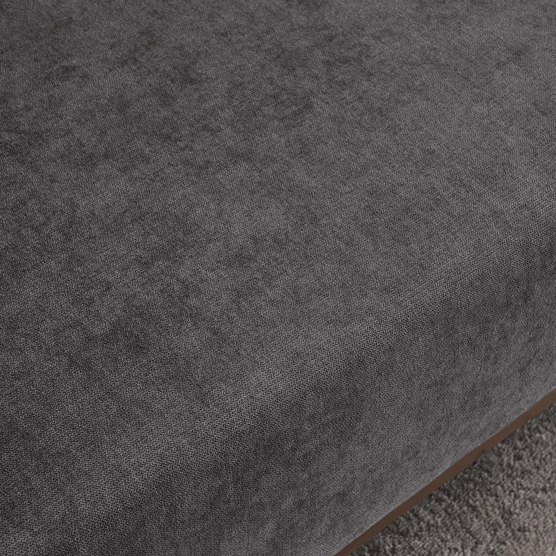 Jeconiah Upholstered 72.83'' Sofa, Gray 100% Linen, 32.28" H x 72.83" W x 31.88" D