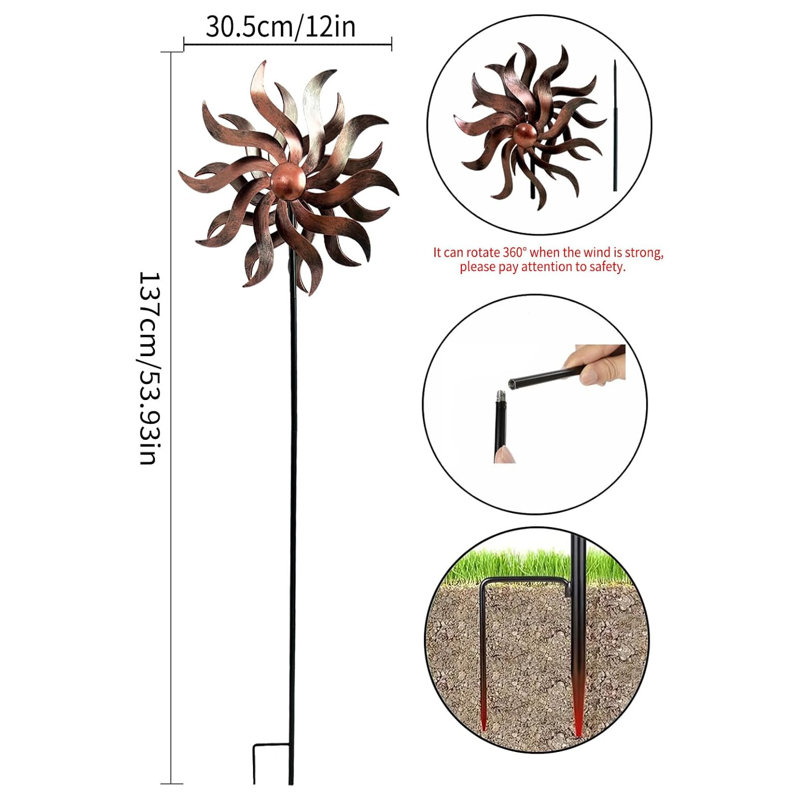 Iron Garden Stake