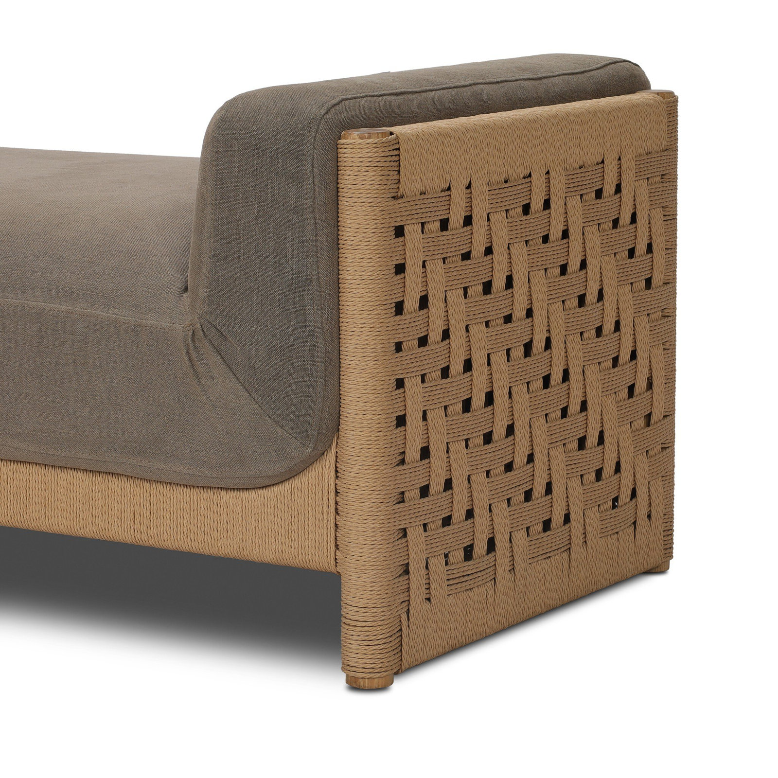Highland Dunes 85" Linen Bench