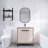 Lauritzen 30'' Single Bathroom Vanity with Ceramic Top