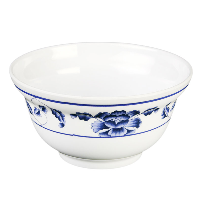 Lotus 20 oz. Melamine Noodle Bowl