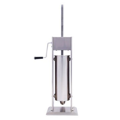 Commercial Stainless Steel Vertical Sausage Stuffer with Dual-Speed Control