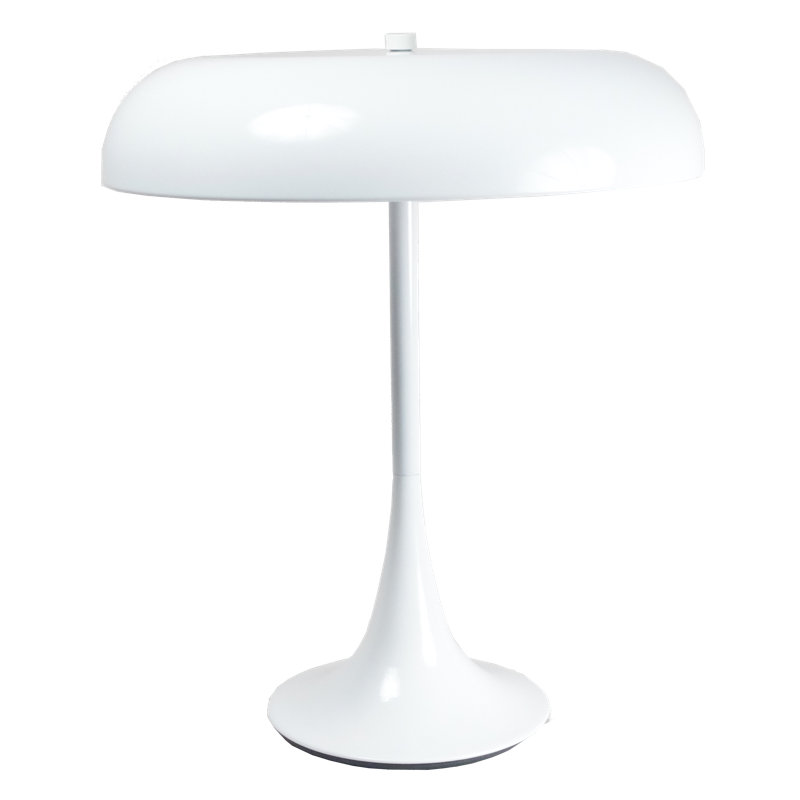 Madison Metal Buffet Lamp, White