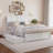 Lamayia Solid Wood Sleigh Platform Bed with Footboard and Storage Drawers-2033809130-2033809131