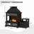 47"Outdoor Fireplace 50000 BTU Propane Gas Fire Pit  For Outside Patio Deck Garden Backyard 