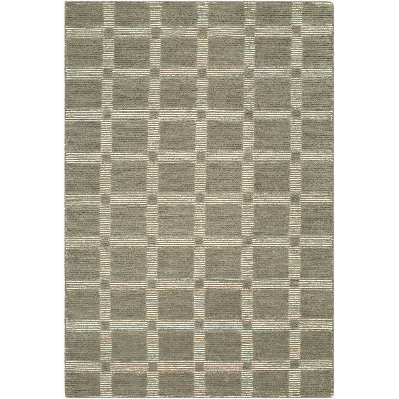 Tapis touffeté à la main Julia, Rectangle 5 pi x 7 pi 6 po