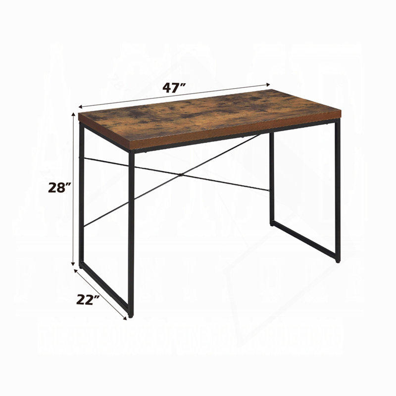 Bureau d'écriture de style industriel 1pc
