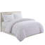 Ensemble de housse de couette en coton imprimé à 3 fils pour chambre d'enfant avec attaches de coin et fermeture à glissière, motif de sirène double / double-91343688