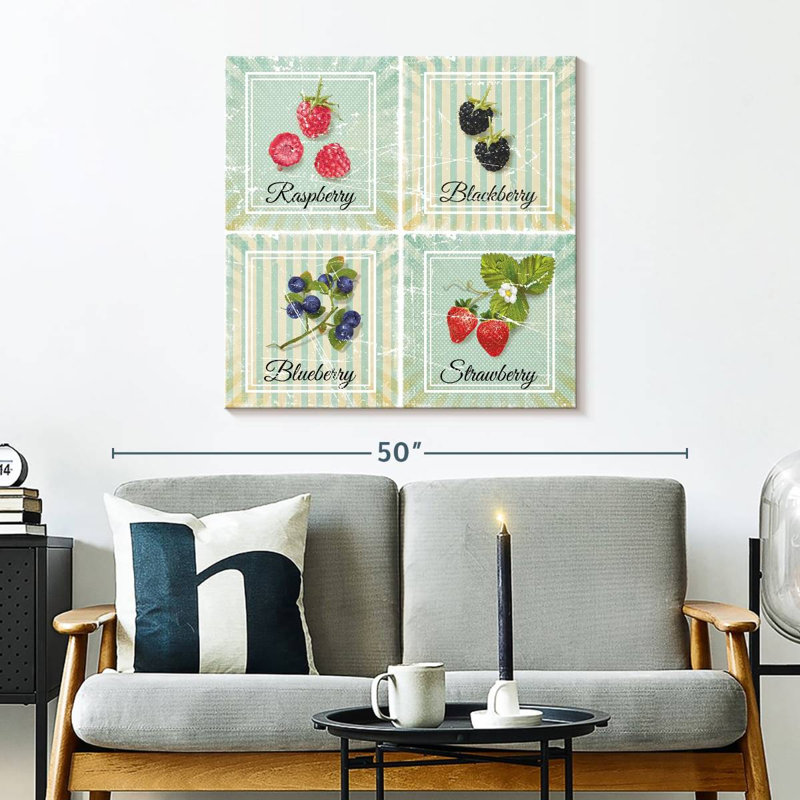 Yarlin Berries Delight, 30" H x 30" W