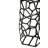 Keatley Aluminum End Table, Deep Gray