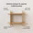 Fuller Solid Wood 2 Tier Wall Mounted Display Shelf-1387454885